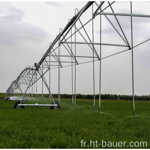 Irrigation de pivot central pour une grande irrigation de la ferme / rouleau latéral